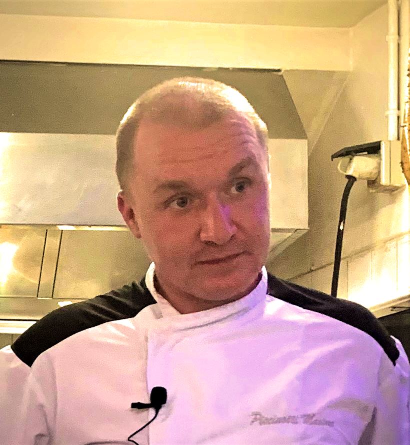 Maxime Piccinotti Chef du restaurant La Brasserie du Manoir